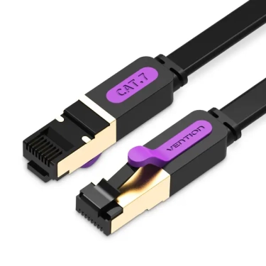 Патч-корд Vention ICABJ CAT 7, 5 м, Black RJ-45