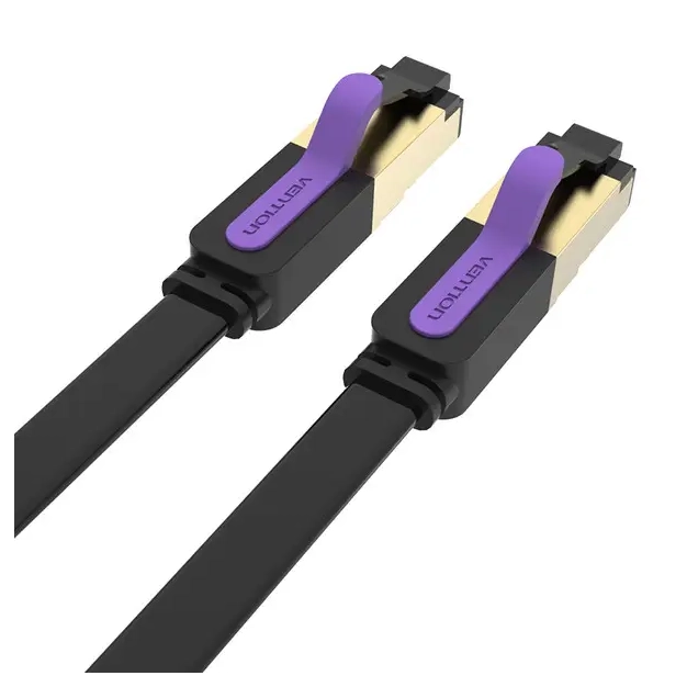Патч-корд Vention ICABJ CAT 7, 5 м, Black RJ-45