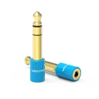 Перехідник Vention VAB-S01-L 6.35 мм на 3.5 мм