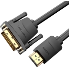 Vention ABFBG HDMI M – DVI M 1.5 м Black
