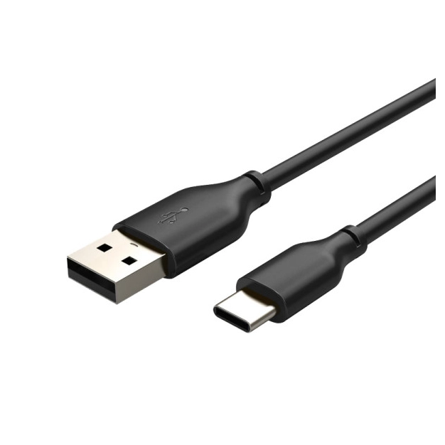 Кабель Cabletime CA32H USB-A - USB-C 3A, 1 м Black