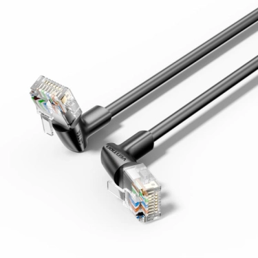 Патч-корд Vention IBSBH Cat6A UTP 2 м Black 10 Гбіт/с