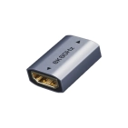 Перехідник Cabletime CP46U HDMI F/F 0,1 м, чорний