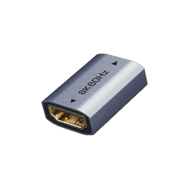 Перехідник Cabletime CP46U HDMI F/F 0,1 м, чорний