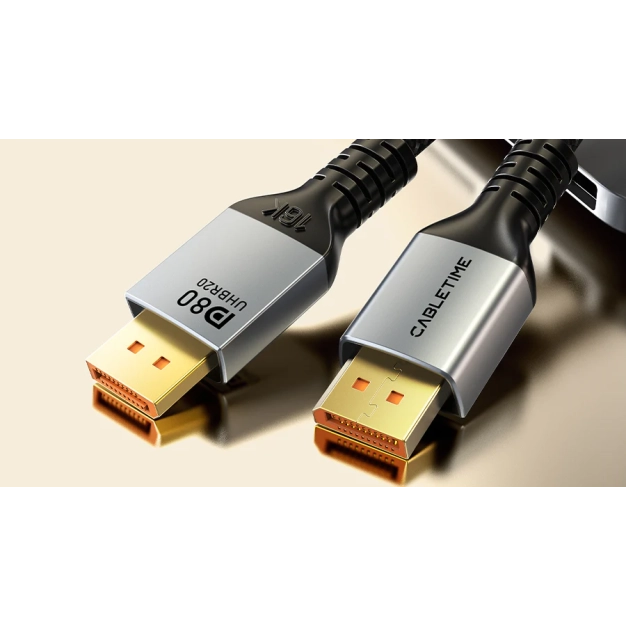 Кабель Cabletime CD20K DisplayPort 1.2 1.8 м Black 4K
