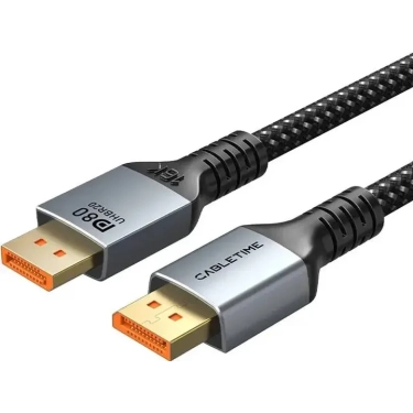 Cabletime CD11L DisplayPort 1.4 2 м Black - 8K
