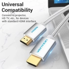 Кабель Vention ALCIH HDMI 2.1 2 м, 8K 60 Гц, білий