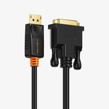 Cabletime CD34K DisplayPort-DVI 1,8 м Black - Full HD 60 Гц