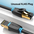 Патч-корд Vention IKKBJ CAT 8 SFTP 5 м Black