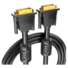 Кабель Vention EAABI DVI-D 24+1 Dual Link 3 м Black