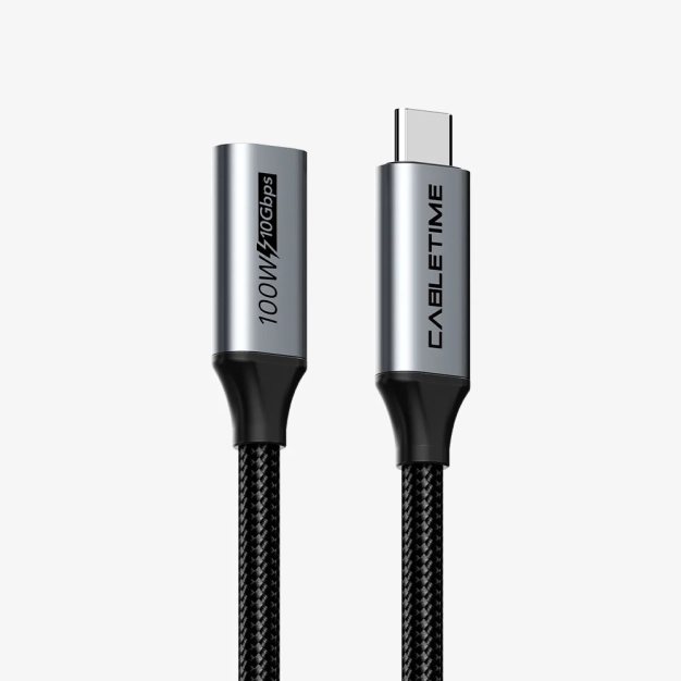 Кабель Cabletime CU21E USB-C 0,5 м PD100W Black