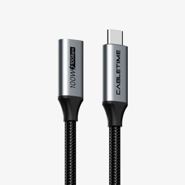 Кабель Cabletime CU21E USB-C 0,5 м PD100W Black