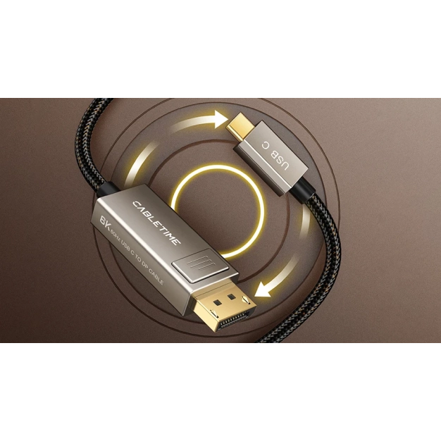Cabletime CC23H Type-C - DisplayPort 1 м, 8K 60Hz