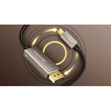 Cabletime CC23H Type-C - DisplayPort 1 м, 8K 60Hz