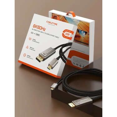 Cabletime CC23H Type-C - DisplayPort 1 м, 8K 60Hz