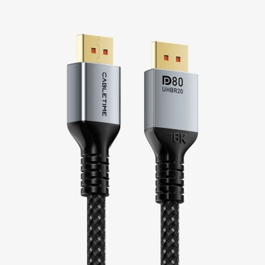 Кабель Cabletime CD13L DisplayPort 2.1 2 м 80Gbps