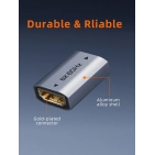 Перехідник Cabletime CP46U HDMI F/F 0,1 м, чорний