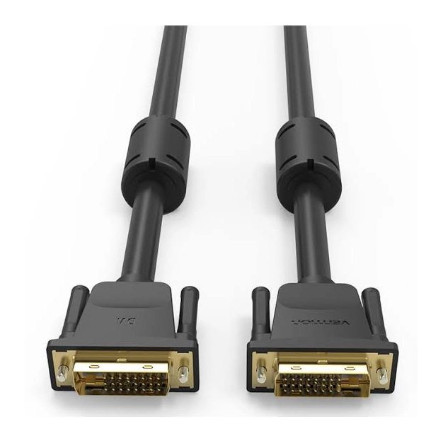 Vention EAEBK DVI-D 8 м Black - кабель 2K 60 Гц
