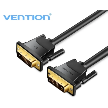 Vention EAEBK DVI-D 8 м Black - кабель 2K 60 Гц