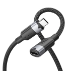 Vention TRFBD USB-C - USB-C 100 Вт, 0,5 м Black