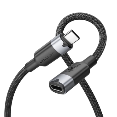 Vention TRFBD USB-C - USB-C 100 Вт, 0,5 м Black