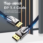 Vention HGABI DisplayPort 2.1 3 м Black - 16K 30Hz