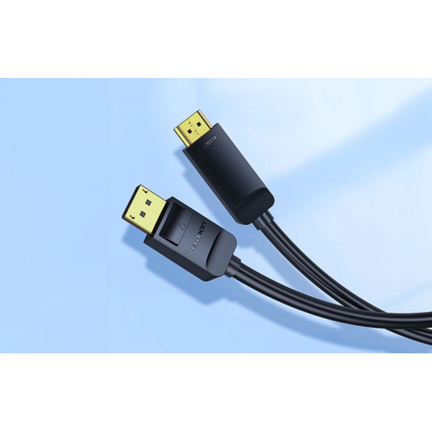 Кабель Vention HADBH DisplayPort - HDMI 2 м Black