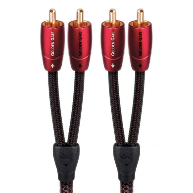 AudioQuest 0.6m Golden Gate RCA - RCA AudioQuest 0.6m Golden Gate RCA - RCA