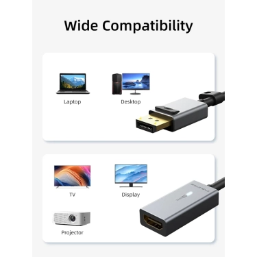 Cabletime CP21A - перехідник DisplayPort HDMI 4K 60Hz