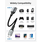 Cabletime CP62G USB-C – USB-A 0,5 м, 10 Гбіт/с