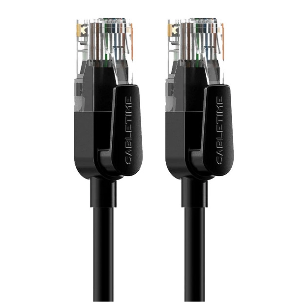 Патч-корд Cabletime CN60J CAT6 UTP 1,5 м чорний