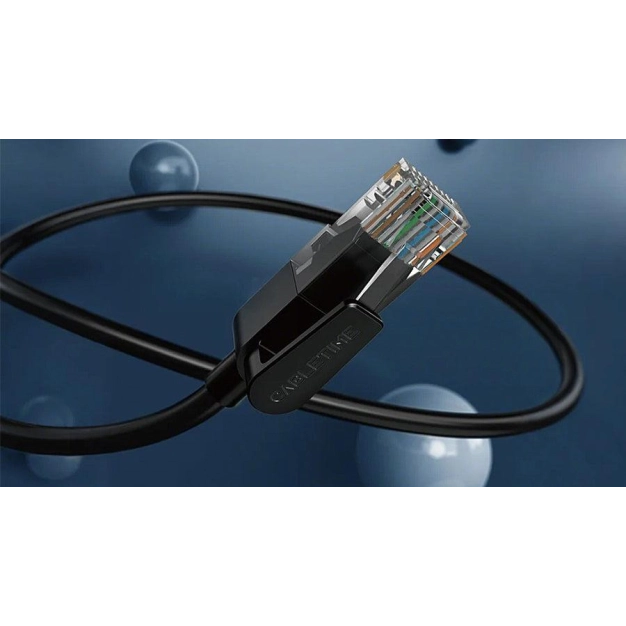 Патч-корд Cabletime CN61E Cat6 FTP 0,5 м Black