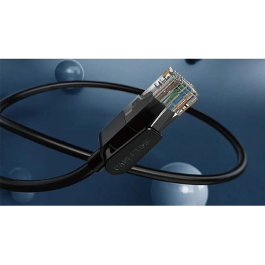 Патч-корд Cabletime CN61E Cat6 FTP 0,5 м Black
