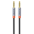 Cabletime CF18J 3.5мм TRRS 1,5м Silver | Plastinka