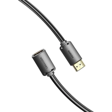 Кабель Vention AHCBH HDMI M-F 2 м v2.0 Black - 4K 60 Гц