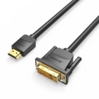 Кабель Vention ABFBH HDMI-DVI 2 м Black v1.4