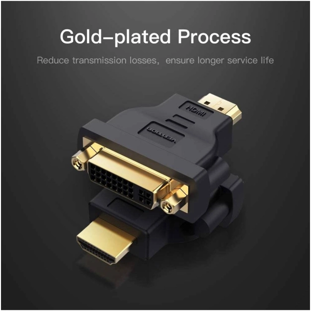 Кабель Vention ABFBH HDMI-DVI 2 м Black v1.4