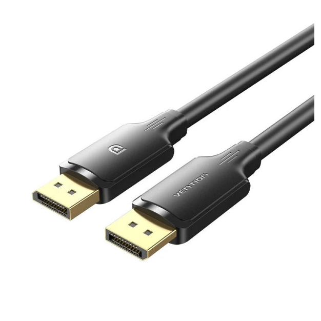 Кабель Vention HAKBF DisplayPort 1.2 1 м Black