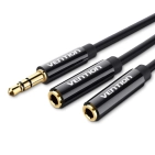 Кабель Vention BBSBY 3.5 мм – 2x3.5 мм F, 0.3 м