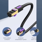 Патч-корд Vention ICDBD CAT7 SFTP 0,5 м Black - Plastinka