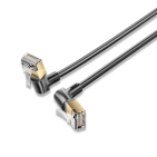 Патч-Корд Vention IKLBF Cat8 1 м Black, 360°