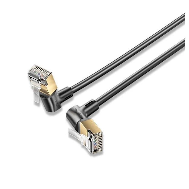 Патч-Корд Vention IKLBF Cat8 1 м Black, 360°
