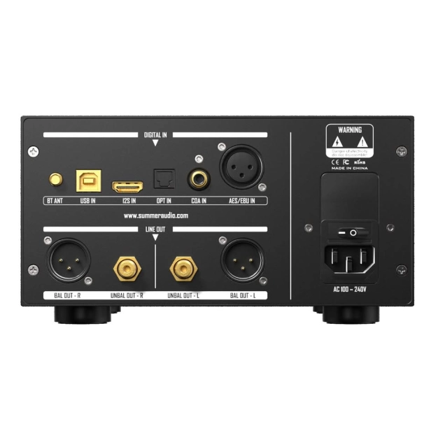 ЦАП с усилителем для наушников Summer Audio M30 с Bluetooth