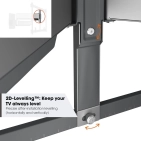 Vogel's TVM 5855 - кронштейн для ТВ 55-100", чорний
