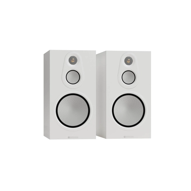 Monitor Audio Silver 100 8G Satin White - полична акустика
