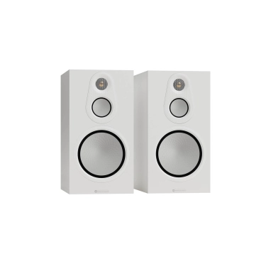 Monitor Audio Silver 100 8G Satin White - полична акустика