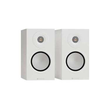 Monitor Audio Silver 50 8G Satin White - полична акустика