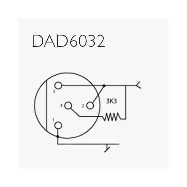 DPA DAD6032 MicroDot - перехідник Beyerdynamic та Mipro