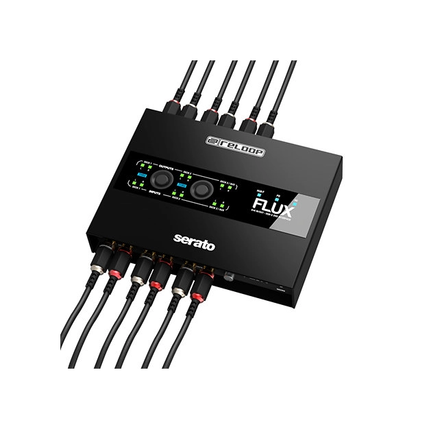 Reloop Flux Black - DVS-аудіоінтерфейс USB-C для Serato