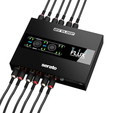 Reloop Flux Black - DVS-аудіоінтерфейс USB-C для Serato